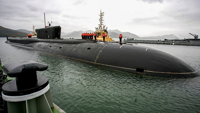 атомный подводный крейсер стратегического назначения «Александр Невский» проекта 955 «Борей»