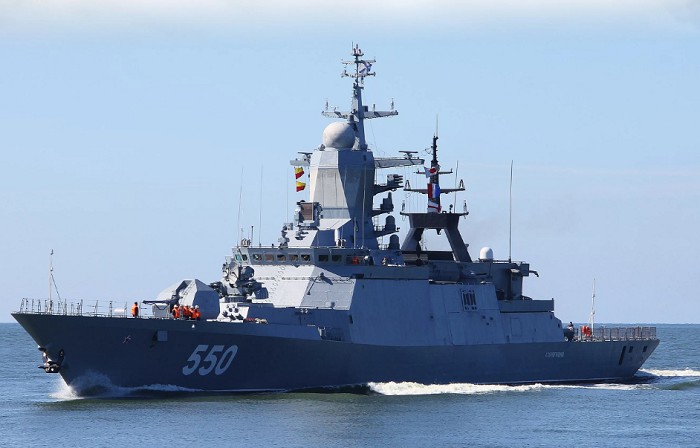 Новое поколение российских кораблей — сторожевой корабль III ранга (корвет) «Стерегущий» проекта 20380