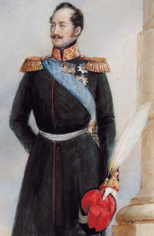 Портрет императора Николая I. К. Робертсон. 1840. Музей Хиллвуд, Вашингтон