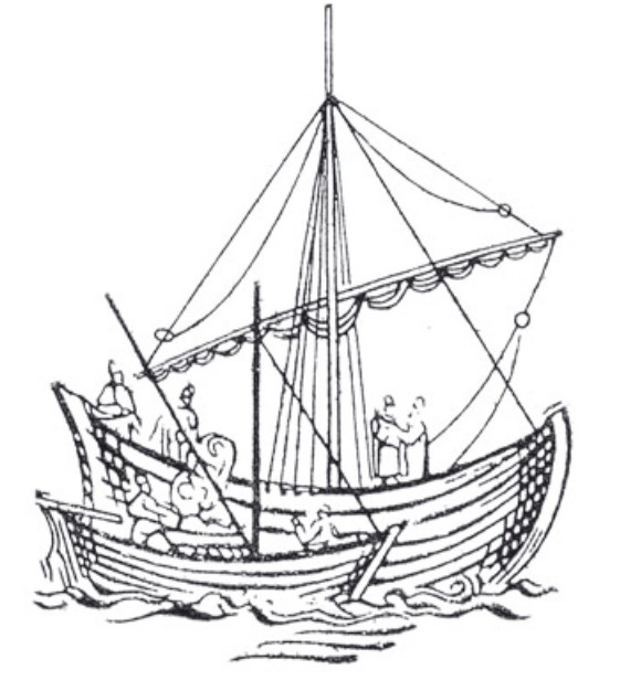 Струги XVI–XVII вв., отличающиеся размерами 