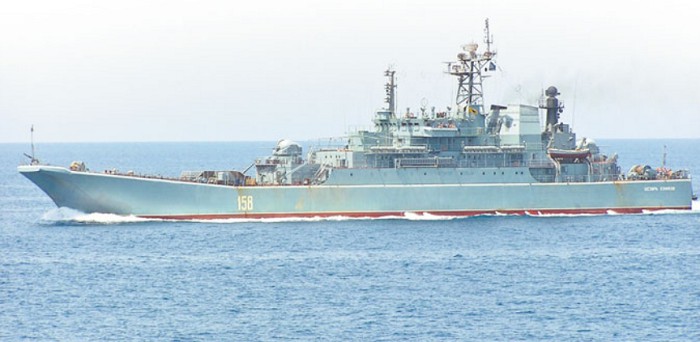 Большой десантный корабль Черноморского флота России проекта 775 «Цезарь Куников» 