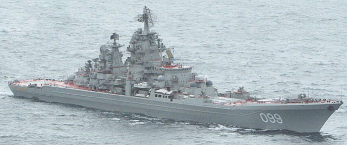 Атомный ракетный крейсер проекта 1144.4 «Пётр Великий». 1998