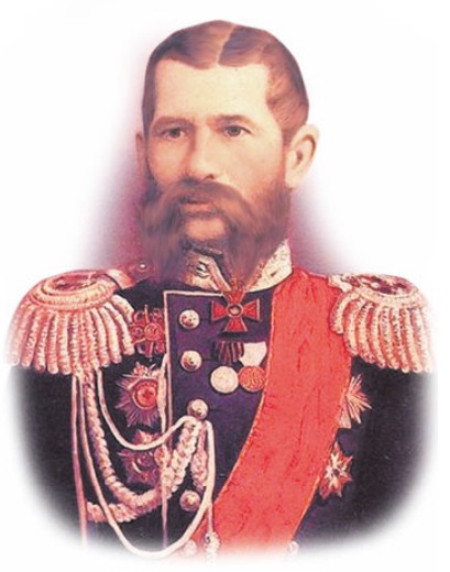 Вице-адмирал И. Ф. Лихачёв. 1875