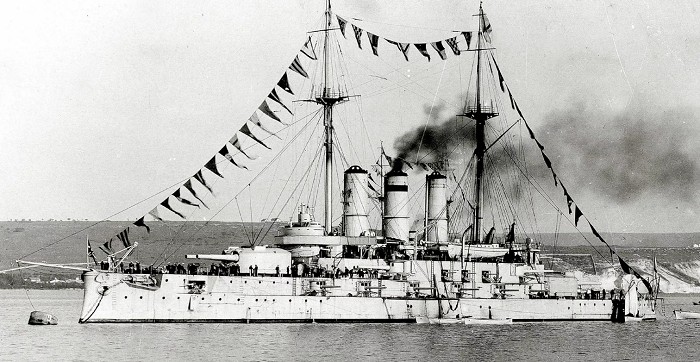 Эскадренный броненосец Черноморского флота «Иоанн Златоуст» типа «Евстафий» постройки 1911 г.