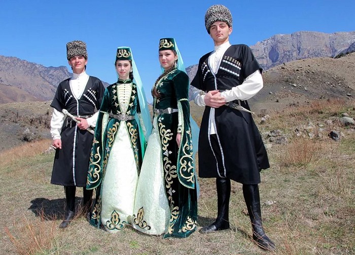 Народный костюм Чечни и Ингушетии