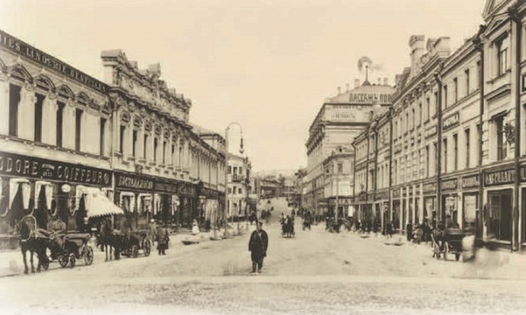 Улица Кузнецкий Мост. 1888