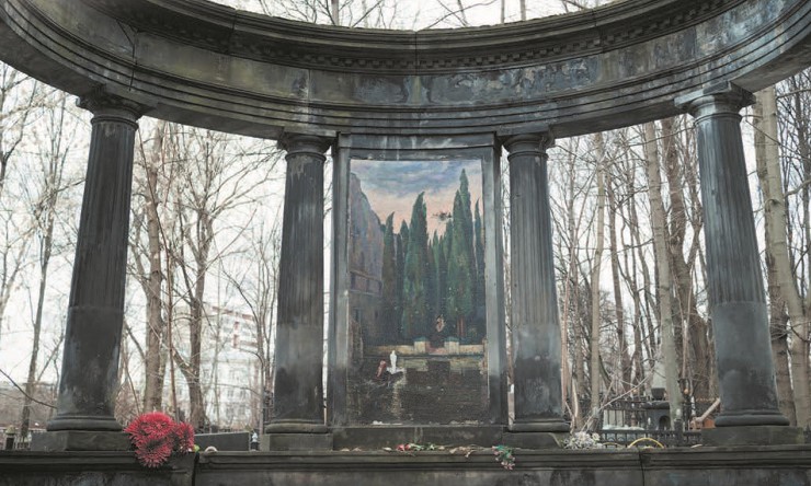 Арка на Введенском (Немецком) кладбище. Современный вид