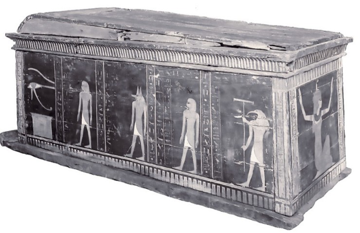 Саркофаг Камвес. 1539–1295 гг. до н. э. Бруклинский музей, Нью-Йорк (США)