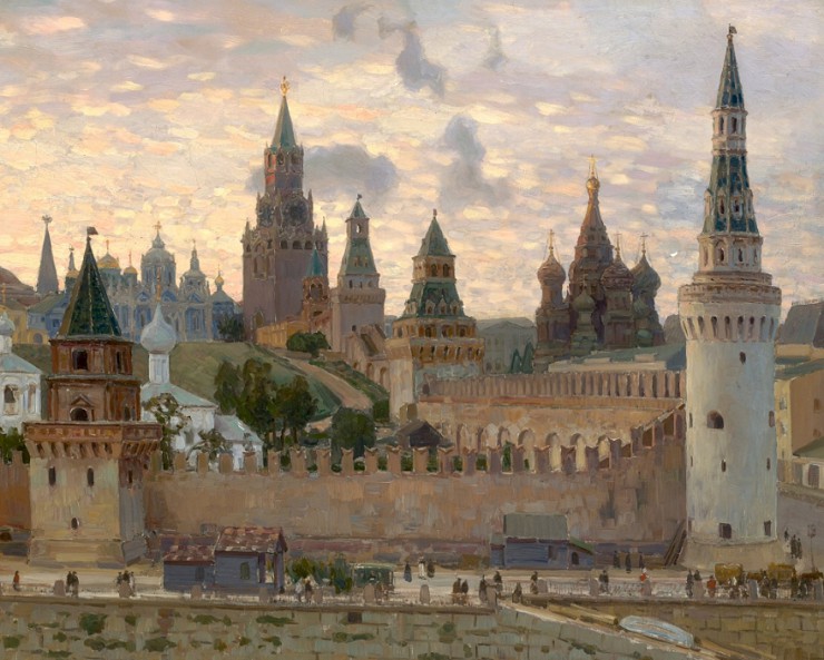 Московский Кремль. А. М. Васнецов. 1897