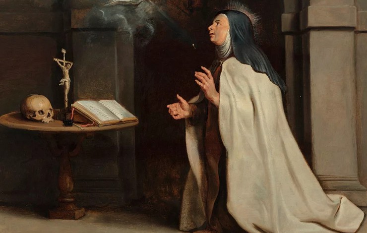 Явление Святого Духа блаженной Терезе Авильской. П. П. Рубенс. 1612–1614 гг.