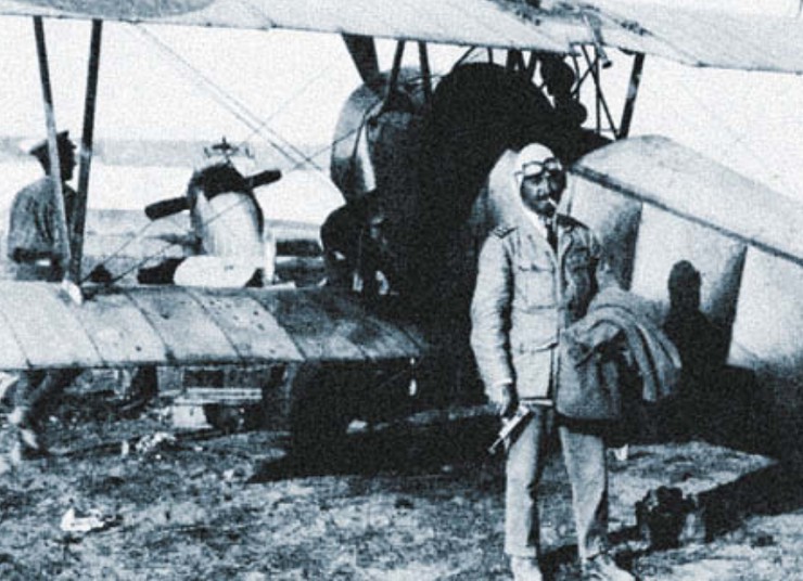Легендарный летчик, пионер морской авиации коммандер Самсон