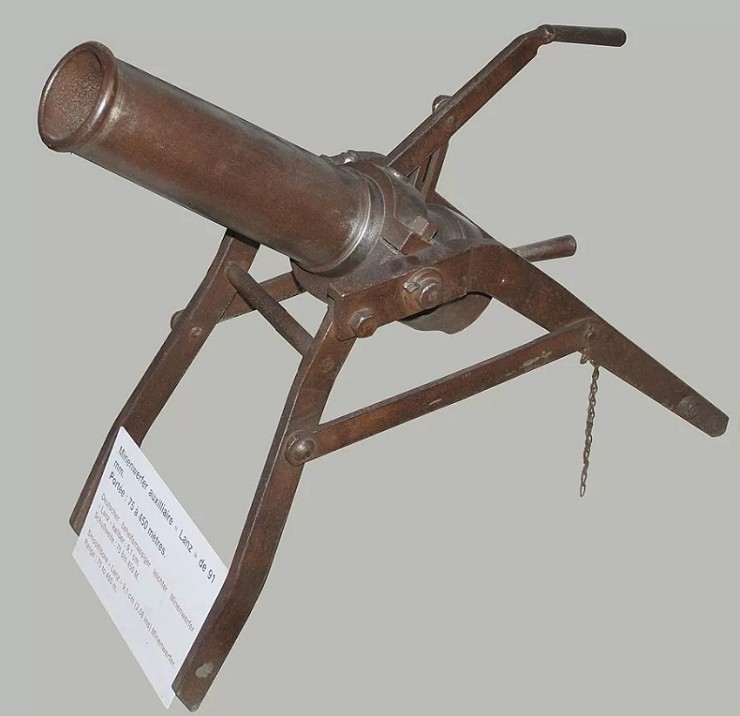 91,5-мм миномет «Minenwerfer Lanz» обр. 1915 г.