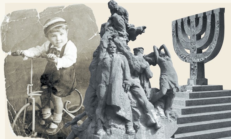 Памятник в Бабьем Яру в Киеве
