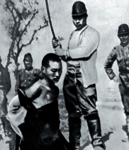 Казнь японскими оккупантами китайца. 1937 г.