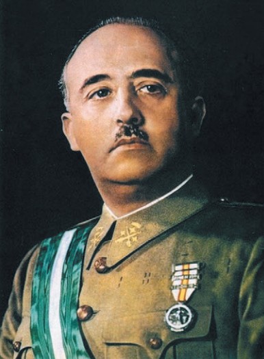 Диктатор Испании Франсиско Франко (1939–1975)