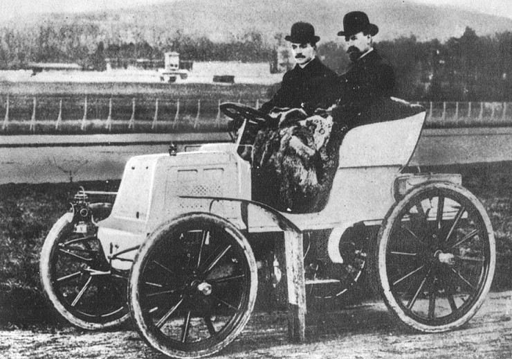 Гражданский автомобиль «Charron, Girardot et Voigt» — прототип броневика обр. 1902 г.
