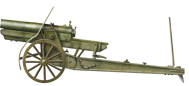 152-мм крепостная гаубица обр. 1909 г.