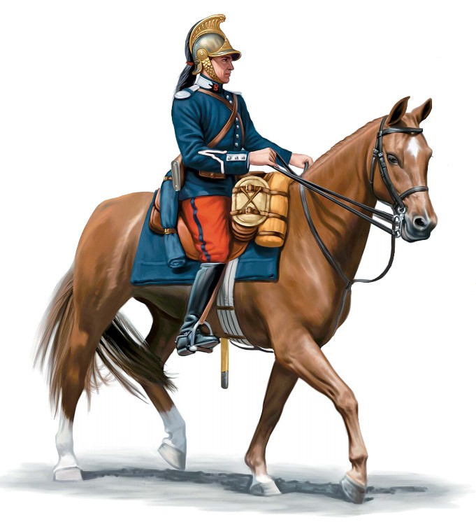 Бригадир (аналог капрала в пехоте) 8-го драгунского полка, 1914 г.)