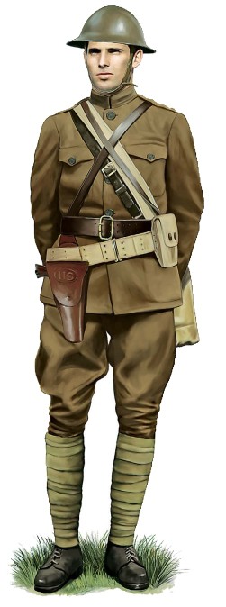 Капитан 167-го пехотного полка, весна 1918 г.