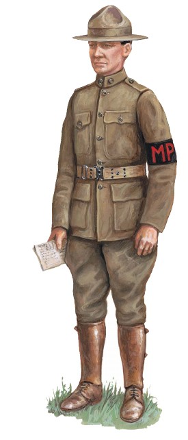 Рядовой военной полиции, 1917 г.