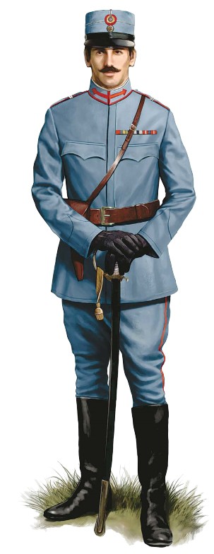Лейтенант 6-го пехотного полка, 1916 г. 