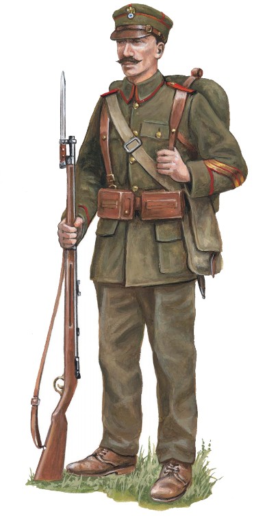 Унтер-фоицер 2-го пехотного полка, 1916 г.