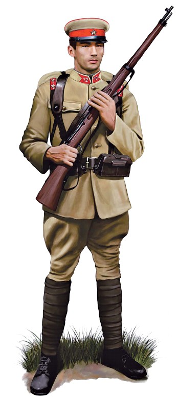 Сержант 72-го пехотного полка, 1918 г.