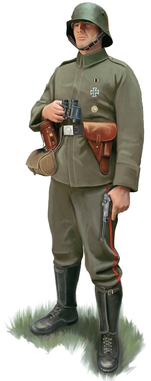 Капитан 94-го (5-го Тюрингского) пехотного полка, 1916 г.