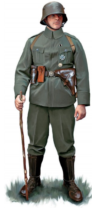 Лейтенант 79-го (3-го Ганноверского) пехотного полка, 1917 г.