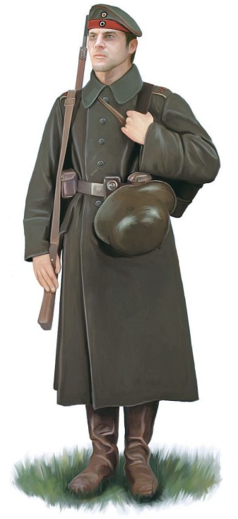 Рядовой 79-го (3-го Ганноверского) пехотного полка, 1918 г.