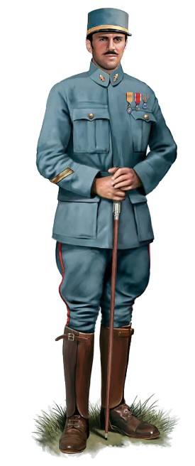Лейтенант истребительной эскадрильи, 1915 г. 