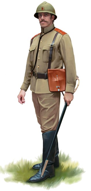 Штаб-офицер (подполковник), 1917 г.