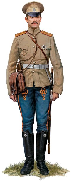Ротмистр Лейб-гвардии гусарского полка, 1914 г.
