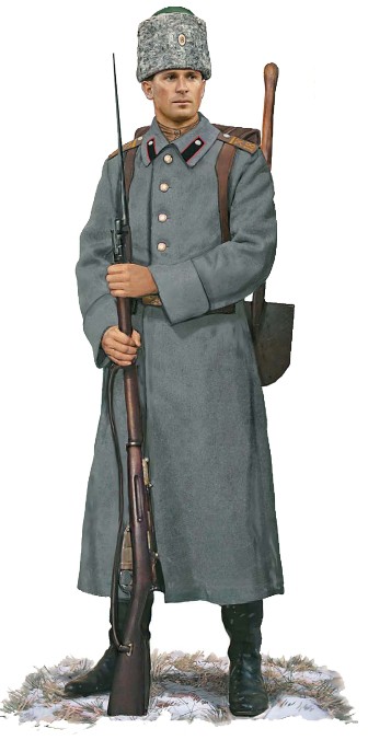 Унтер-офицер 18-го саперного батальона, 1915 г.