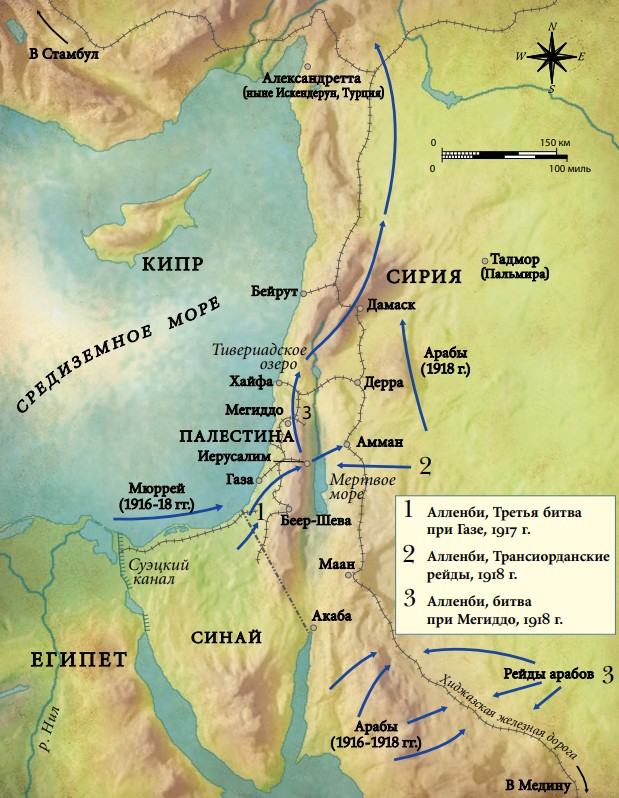 Операции в Палестине защищали Суэцкий канал от попыток Османской империи перерезать этот жизненно важный путь перевозки грузов из Индии в Европу