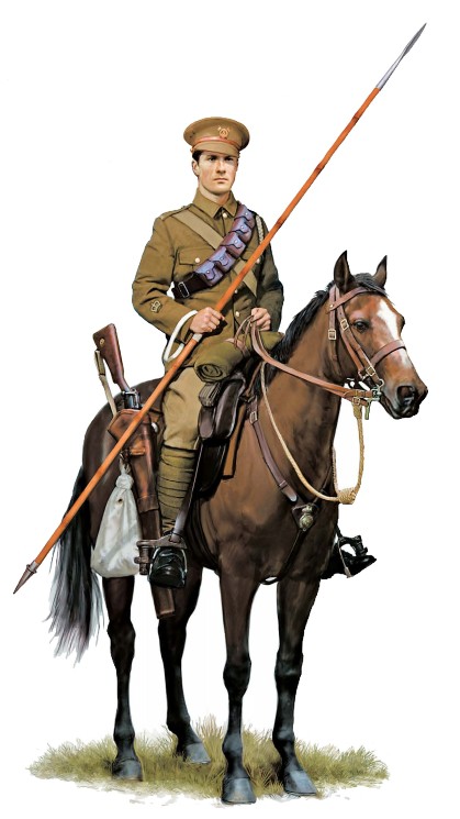 Полковой сержант-майор 5-го (Королевского Ирландского) уланского полка, 1915 г.