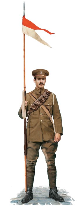 Рядовой 20-го гусарского полка, 1915 г. 