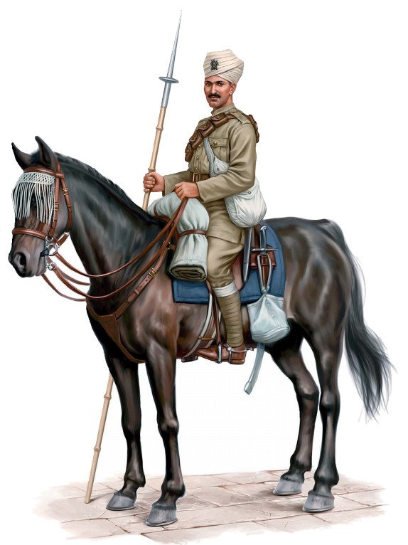 Рядовой Деканского конного полка, 1916 г.