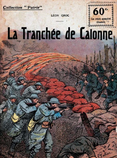 Ободряющее изображение французской пехоты на обложке журнала