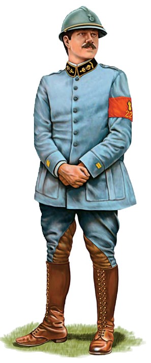 Офицер штаба дивизии, 1916 г.
