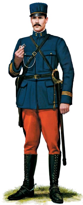 Капитан 2-го пехотного полка, 1914 г. 