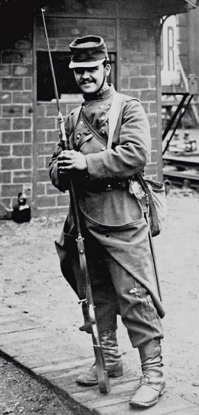 Пехотинец, 1915 г. 