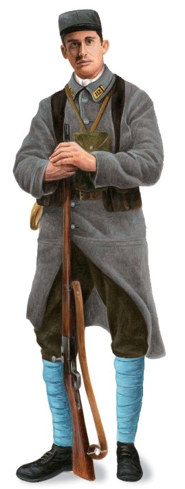 Рядовой 112-го пехотного полка, 1915 г.