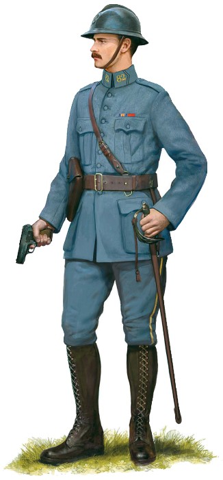 Лейтенант 82-го пехотного полка, 1918 г.