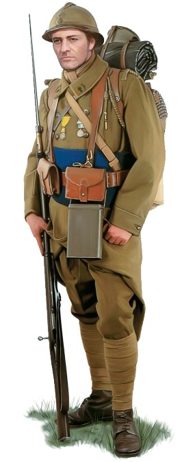 Рядовой 1-го маршевого полка Иностранного легиона, 1916 г.