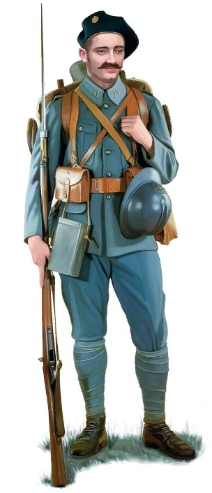 Рядовой Чешского легиона, 1918 г. 