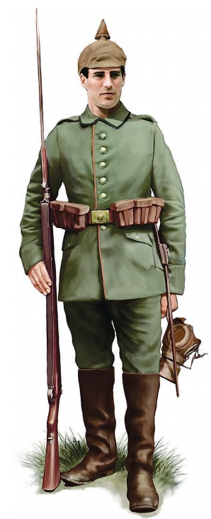 Рядовой 16-го саперного батальона, 1915 г.