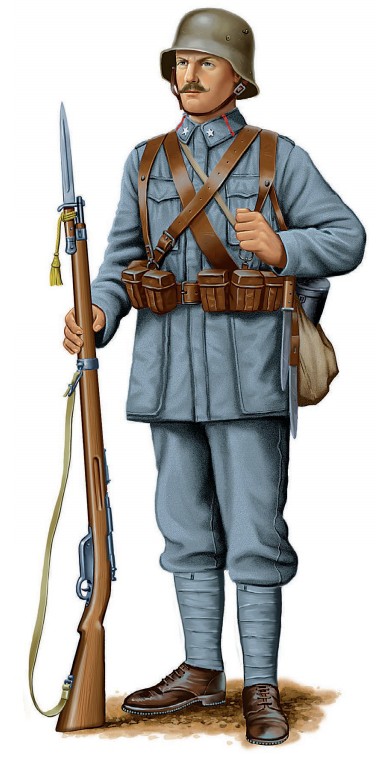 Рядовой 20-го пехотного полка, 1916 г.