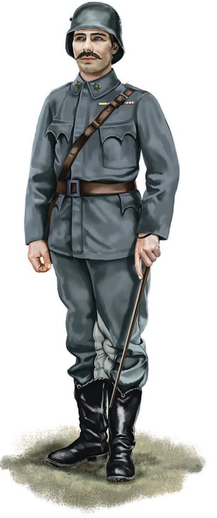 Лейтенант 9-го гусарского полка, 1918 г.