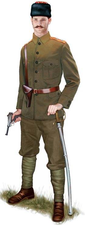 Капитан 35-го пехотного полка, 1915 г.
